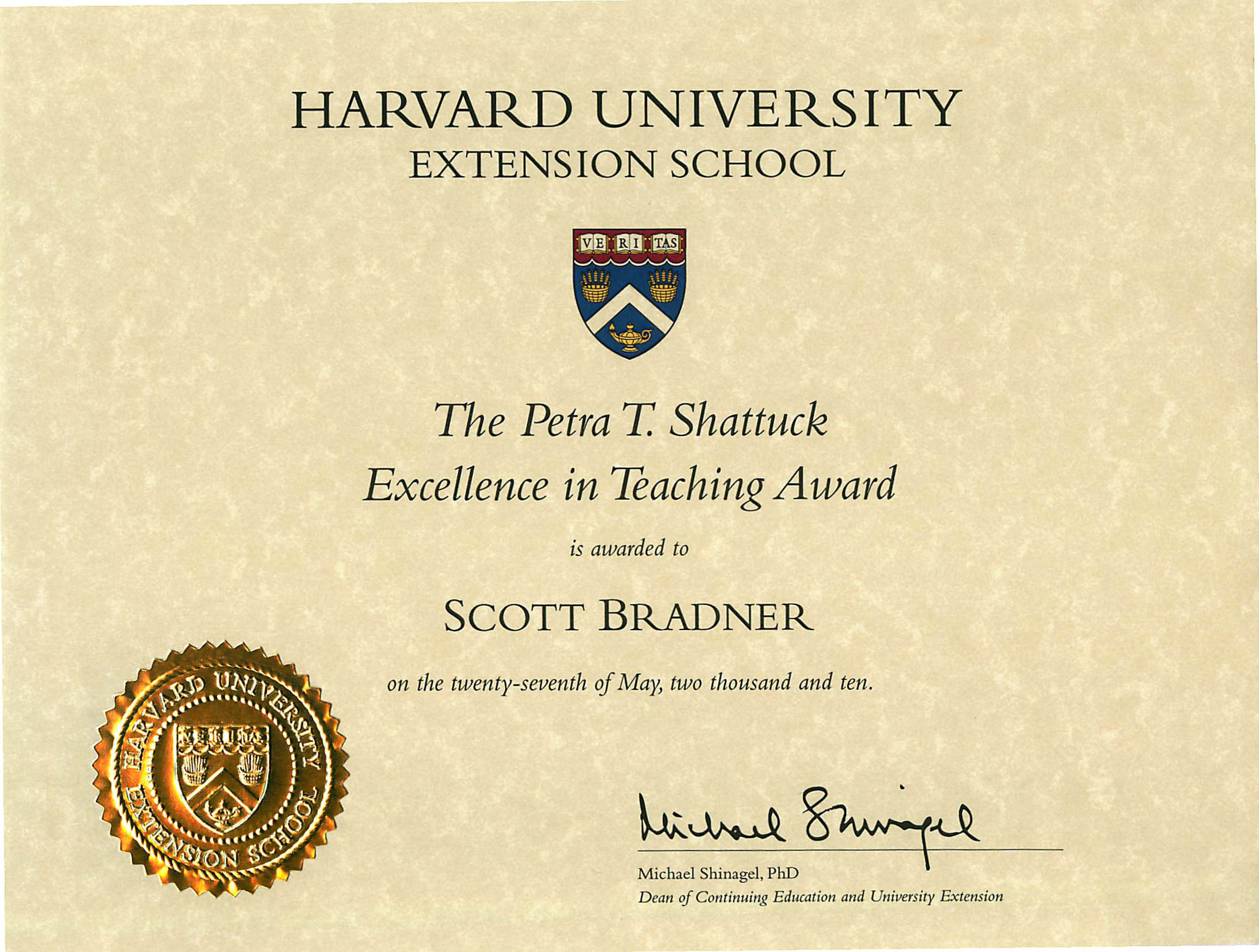 Harvard extension school | ipso facto